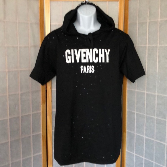 givenchy short sleeve hoodie
